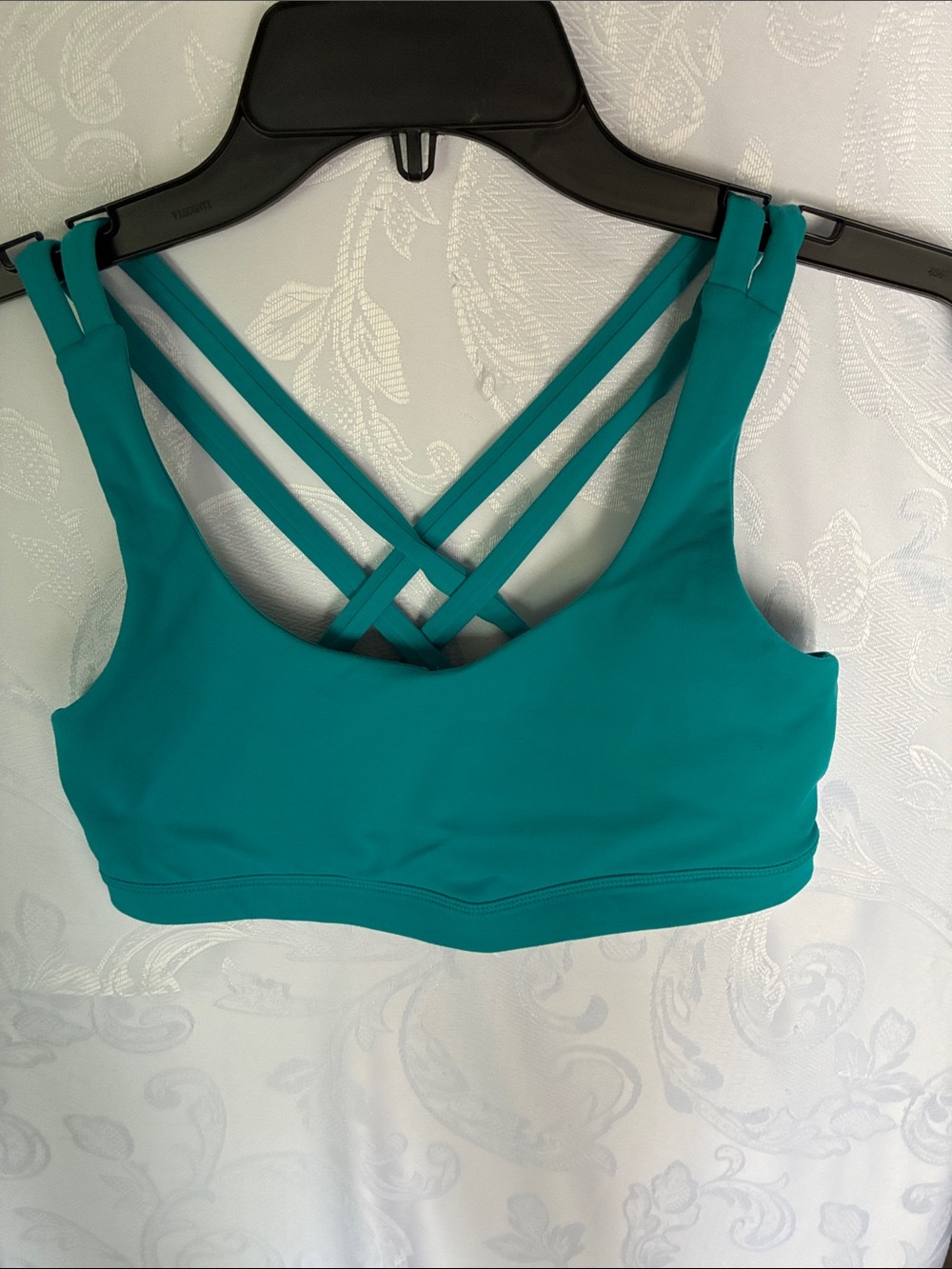 lululemon athletica Teal Cross-Back Sports Bra